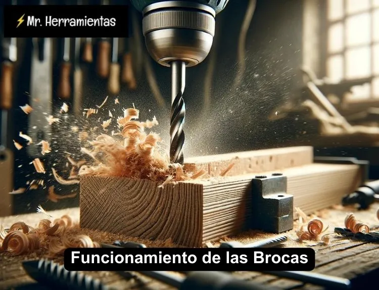 funcionamiento de las brocas