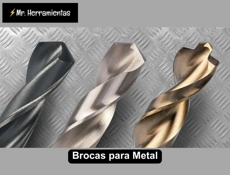 tipos de brocas para metal