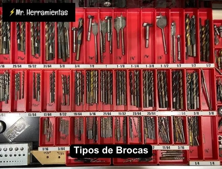 tipos de brocas