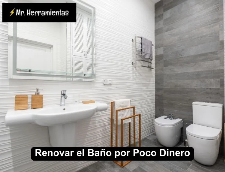 Renovar el baño por poco dinero