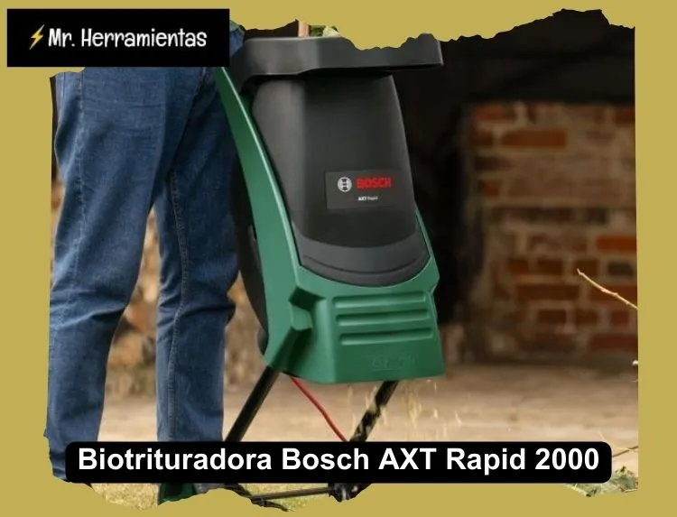 biotrituradora bosch axt rapid 2000