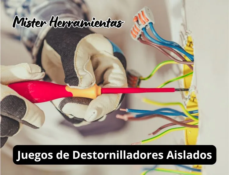 Destornilladores aislados certificados VDE para electricista