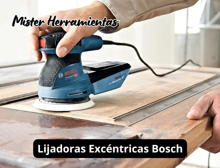 Comparativa de lijadoras excéntricas Bosch PEX y GEX, gama verde y azul