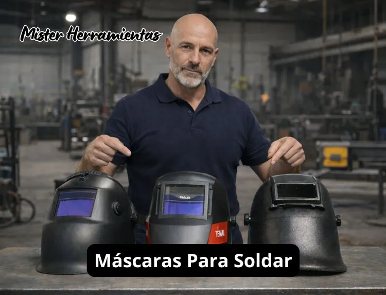 Máscaras para soldar automáticas comparadas para distintos usos