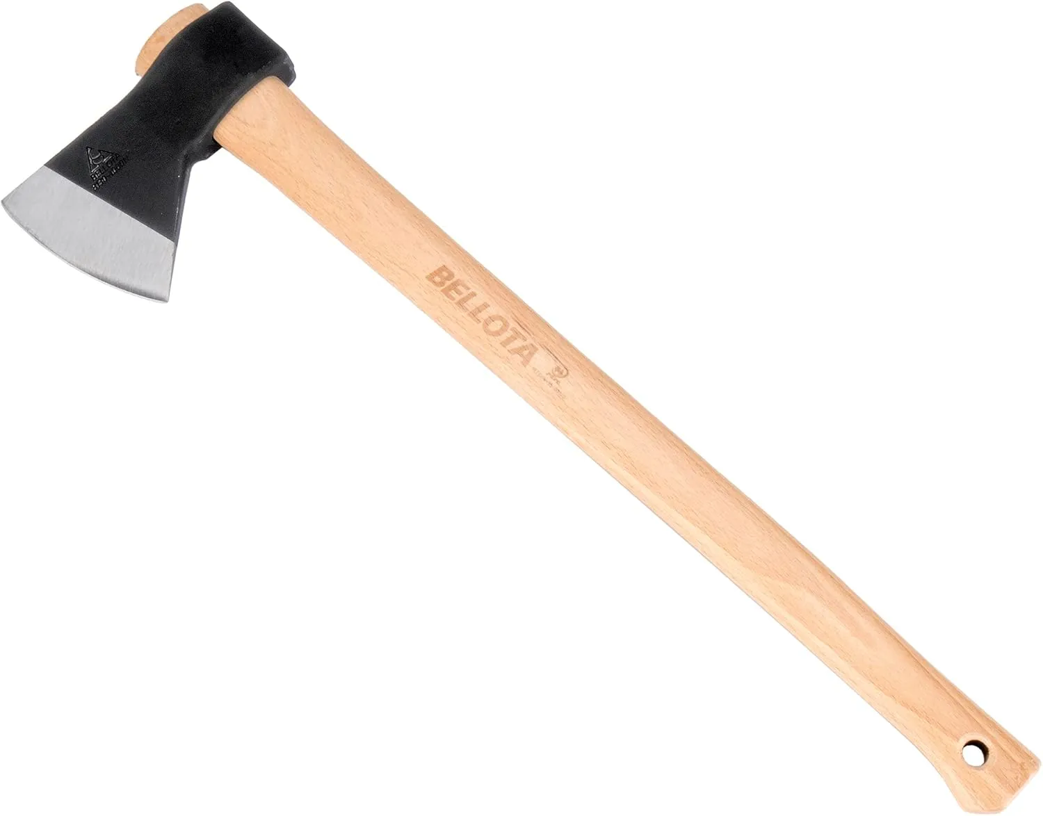Hacha vizcaína Bellota 8130-2000C con mango de madera